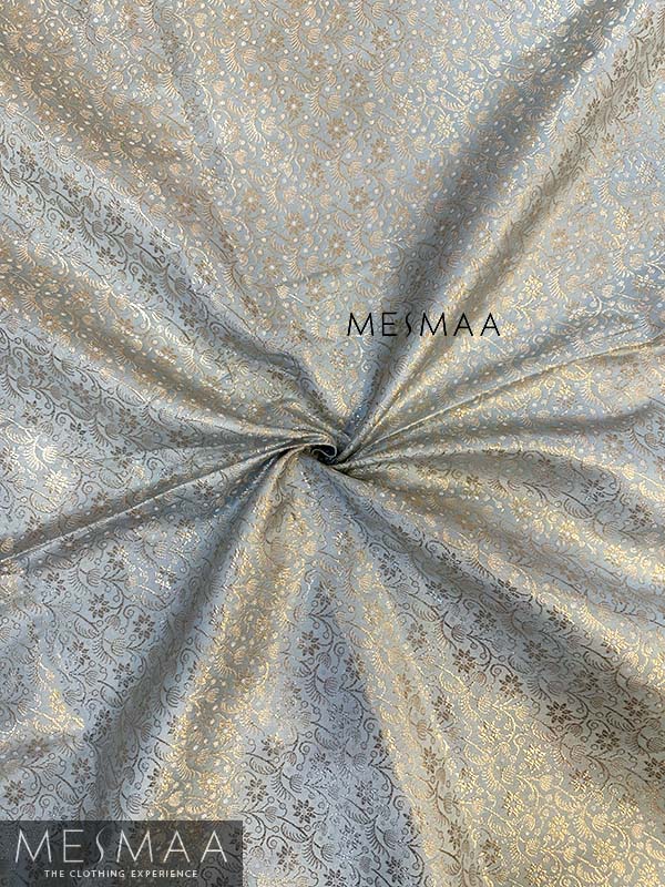 Lavender banaras Kurti