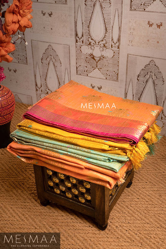 Banarasi Chanderi tissue saree