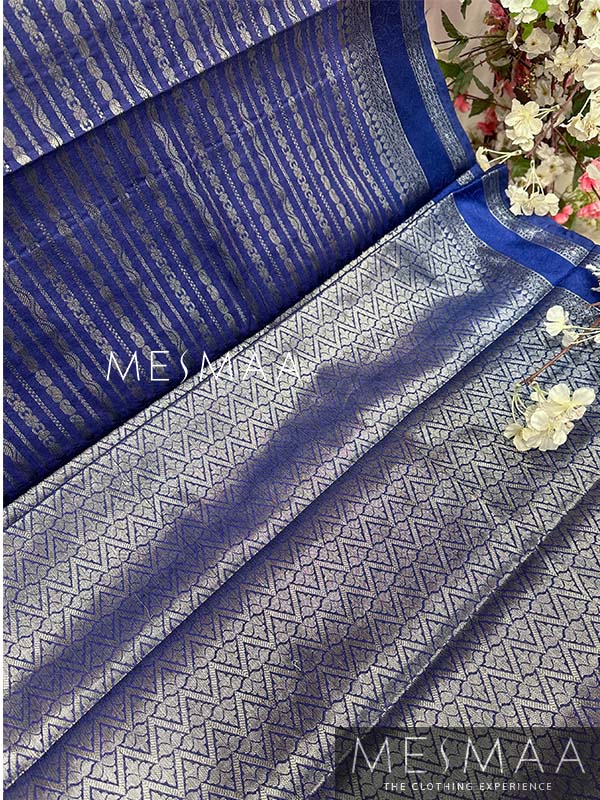 Semi banarasi saree