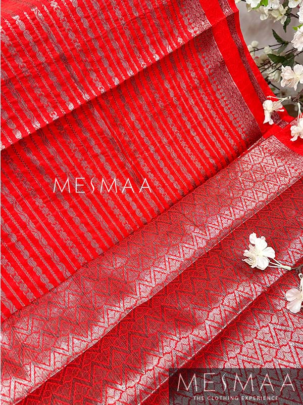 Semi banarasi saree