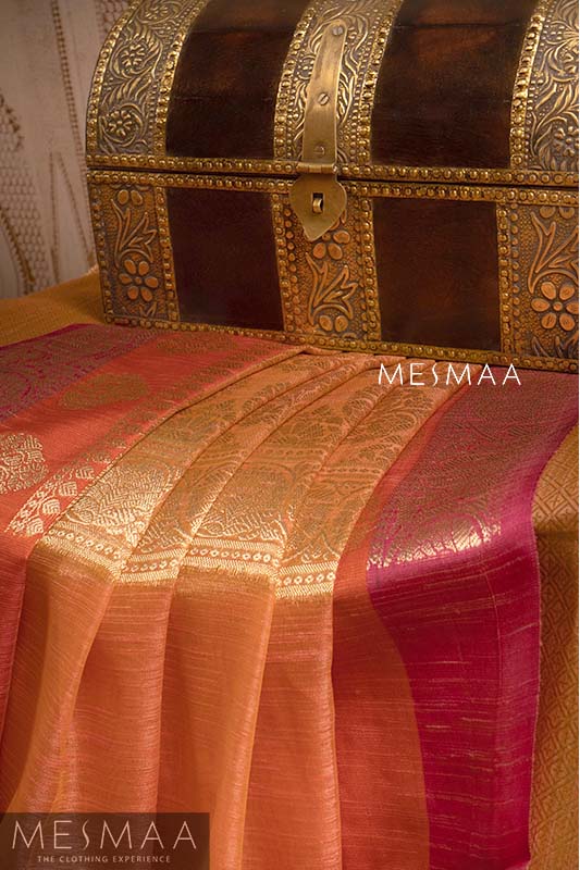 Banarasi Chanderi tissue saree