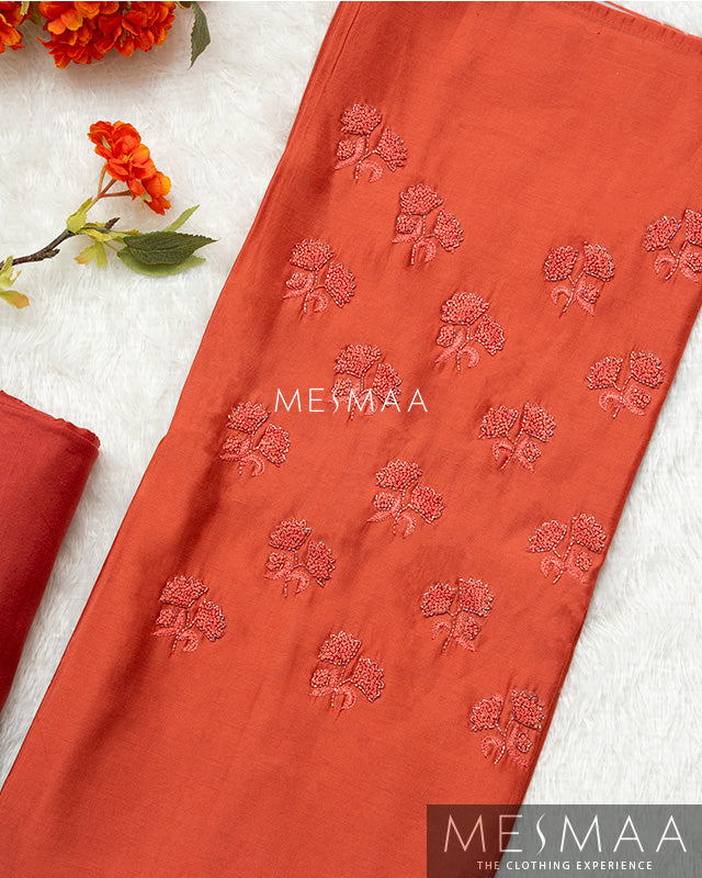 Hand embroidered suits