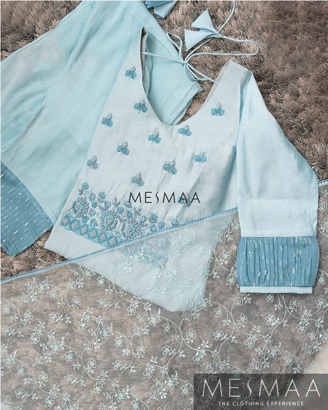 Hand embroidered suits