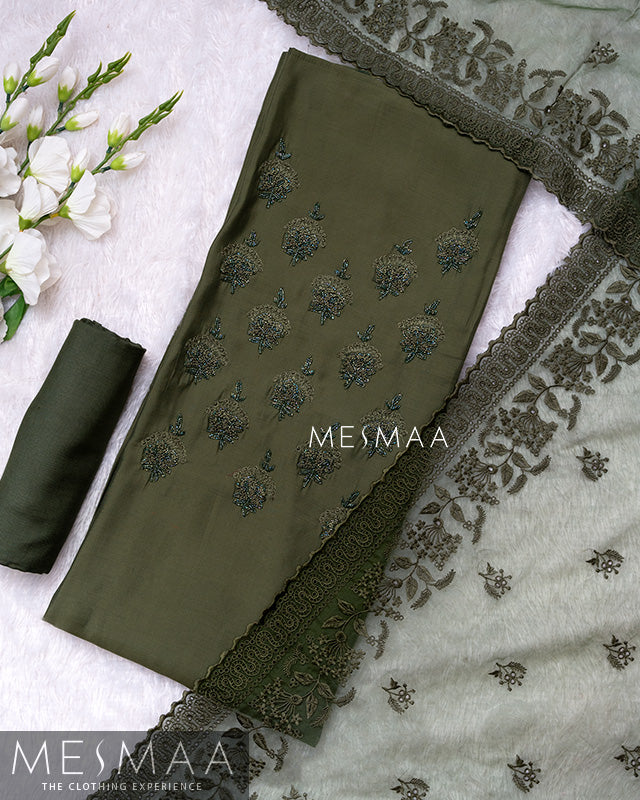 Hand embroidered suits