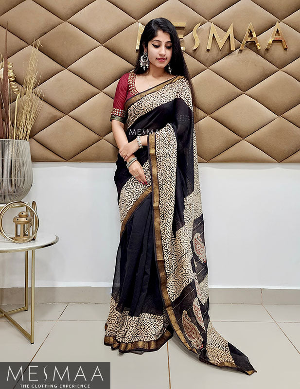 Silk cotton saree