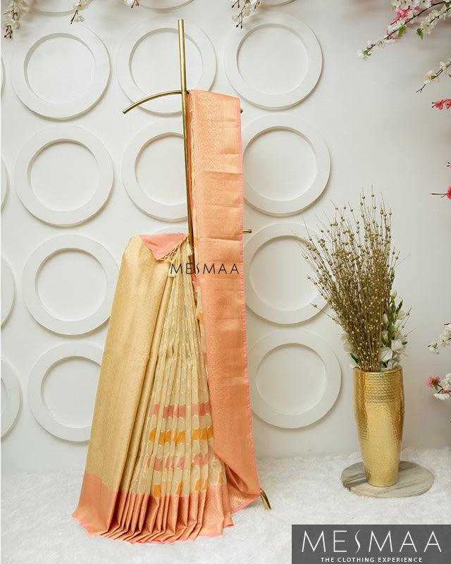 Organza Floral Printed Saree