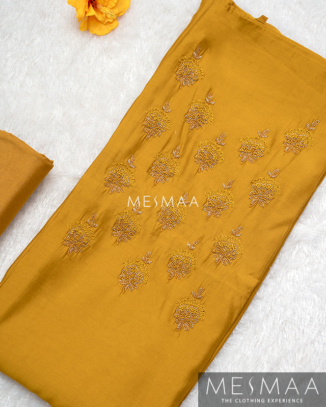 Hand embroidered suits