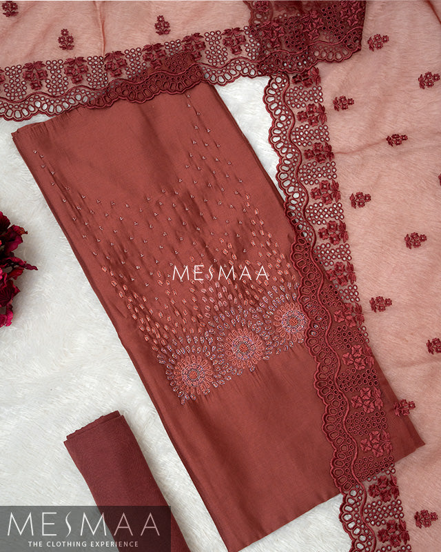 Hand embroidered suits