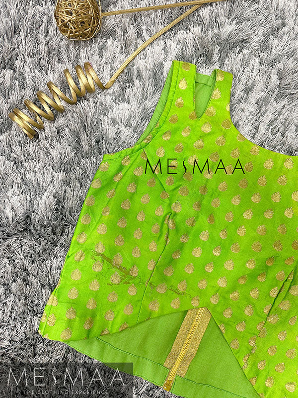 Parrot green crop top