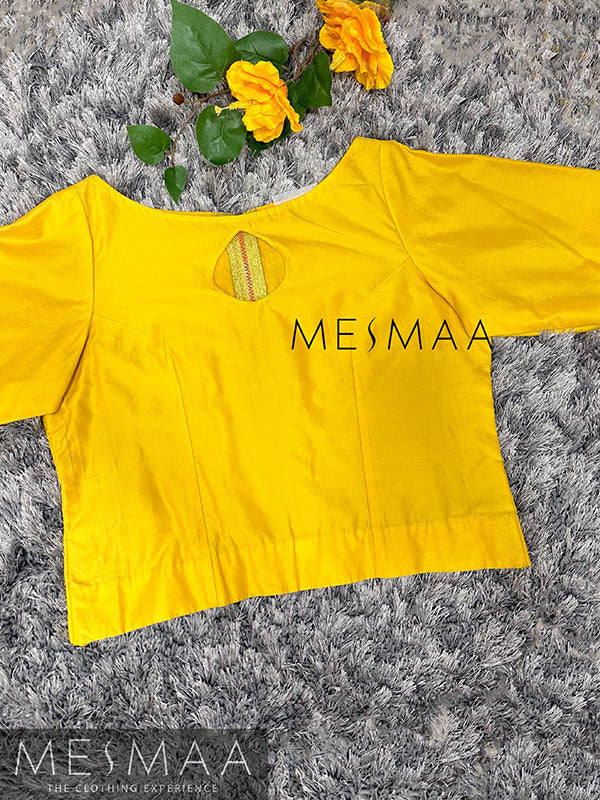 Sunflower yellow crop top