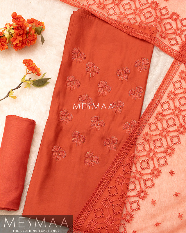 Hand embroidered suits