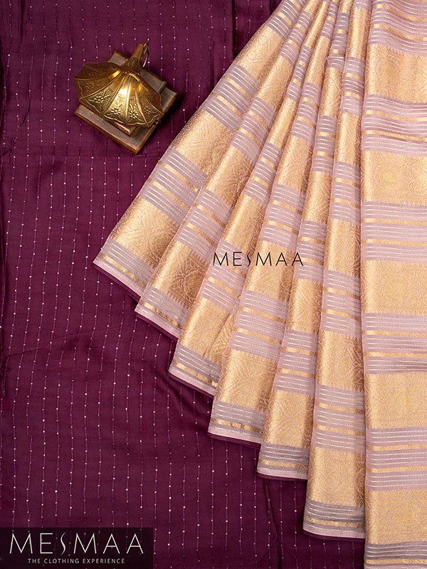 Banarasi organza saree