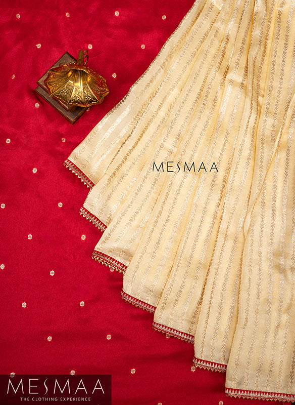 Organza tissue saree