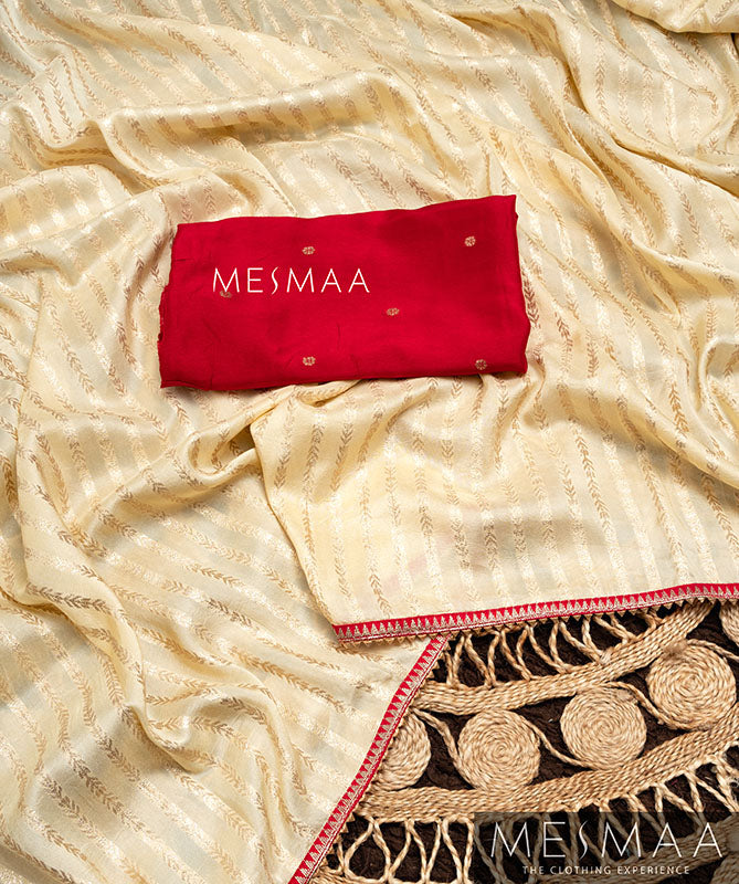 Organza tissue saree