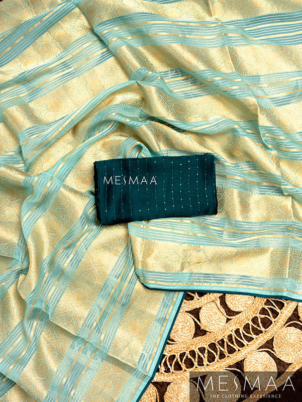 Banarasi organza saree