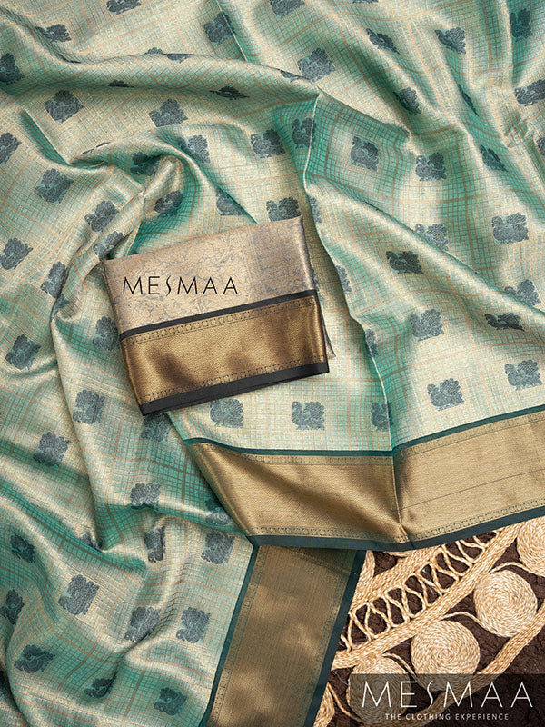 Organza tissue saree