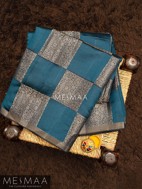 Pure chiniya silk saree