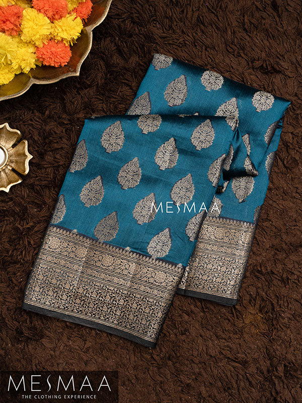 Pure chiniya silk saree