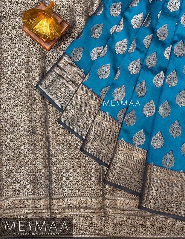 Pure chiniya silk saree