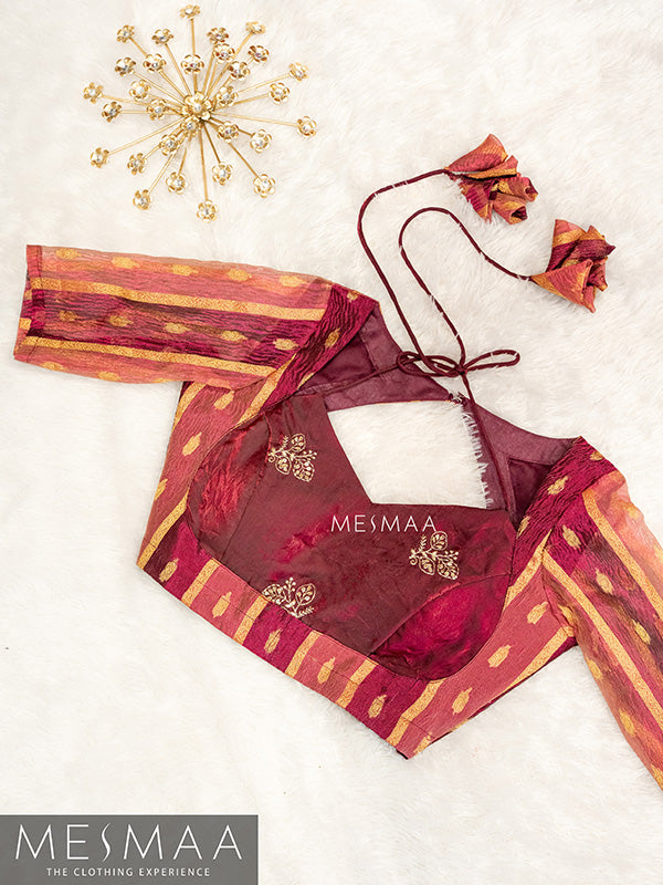 Majentha tissue blouse