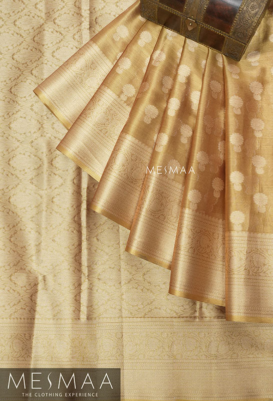 Semi tissue saree