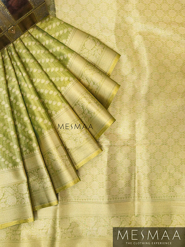 Semi tissue saree
