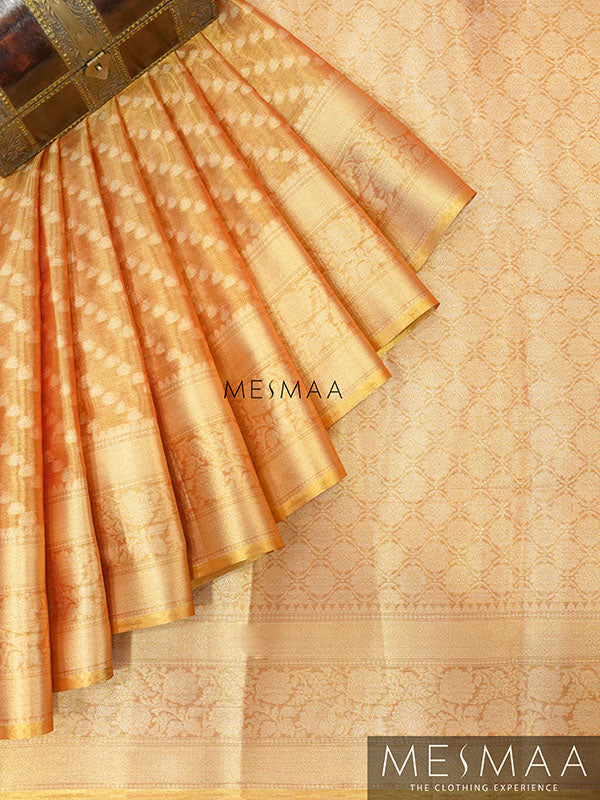 Semi tissue saree