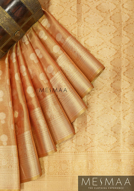 Semi tissue saree