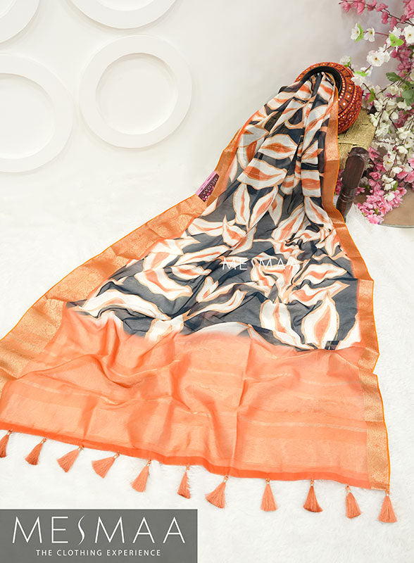 Organza saree