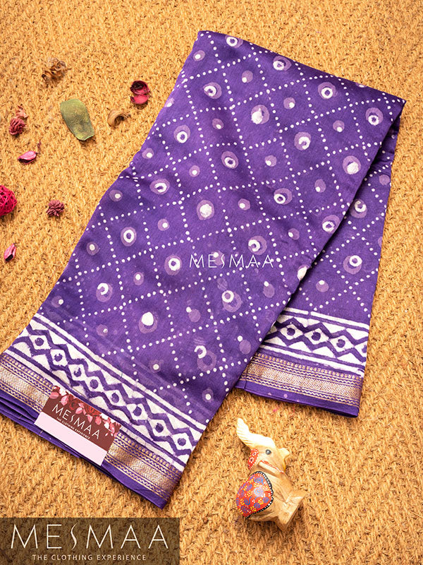 Silk cotton saree
