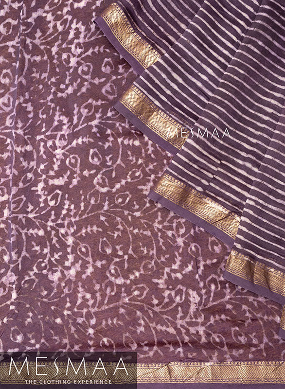 Silk cotton saree