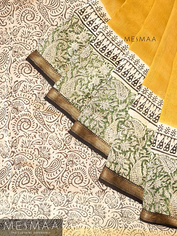 Silk cotton saree