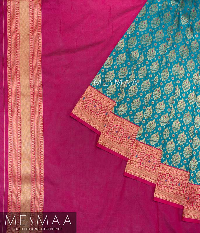 Katan silk saree