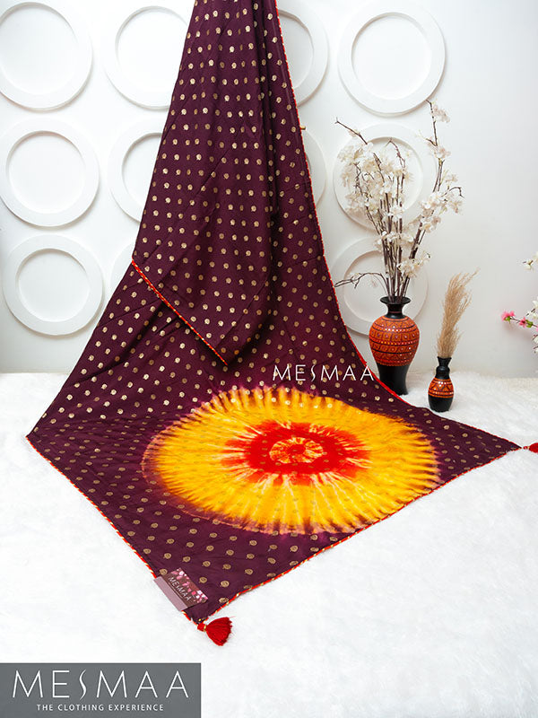 Tie & Dye Dola silk sarees
