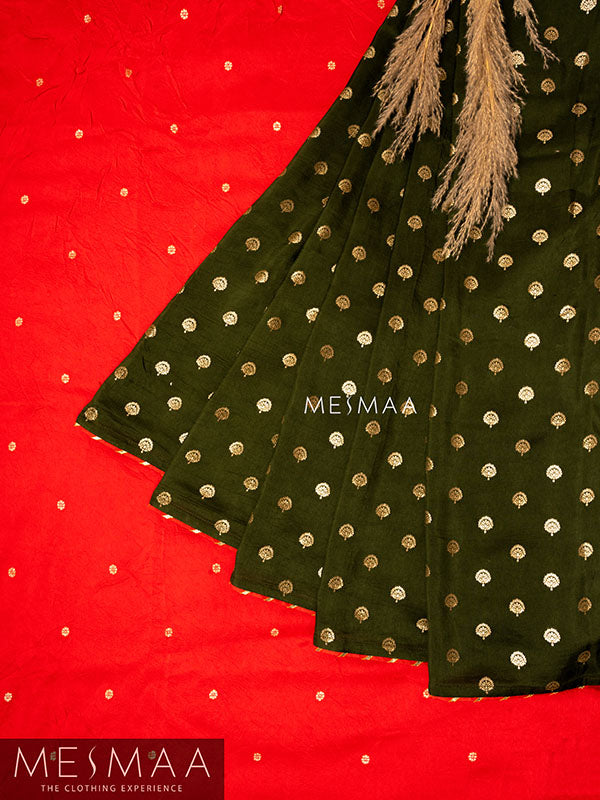 Tie & Dye Dola silk sarees