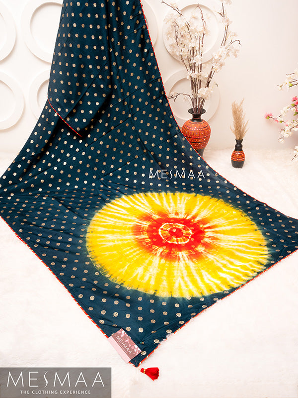 Tie & Dye Dola silk sarees