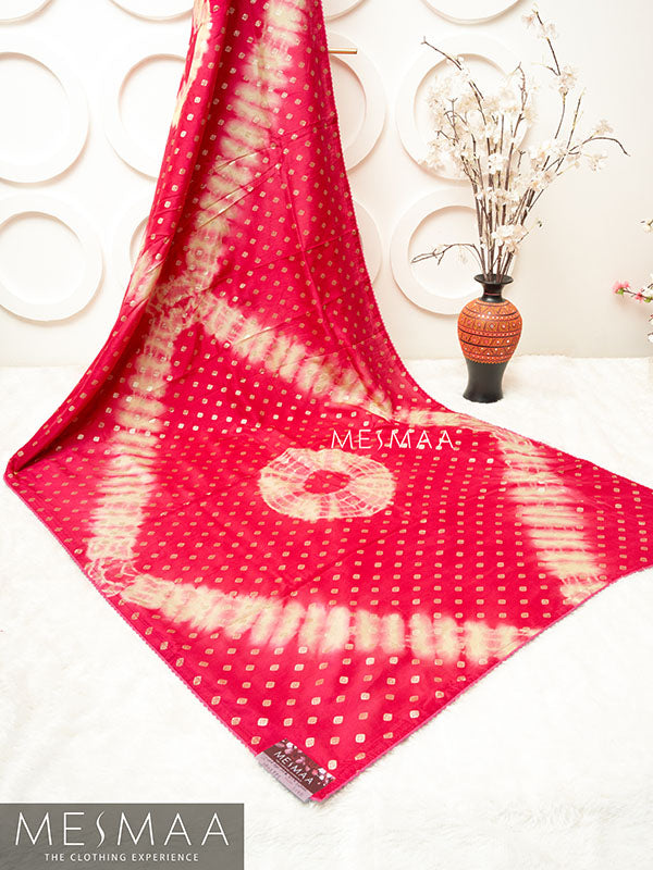 Tie & Dye Dola silk sarees