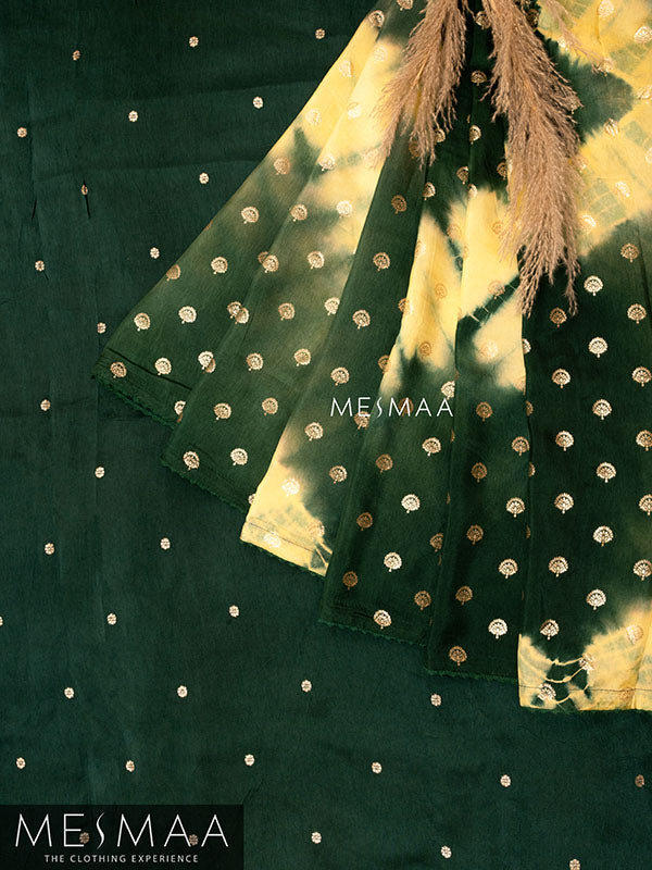 Tie & Dye Dola silk sarees