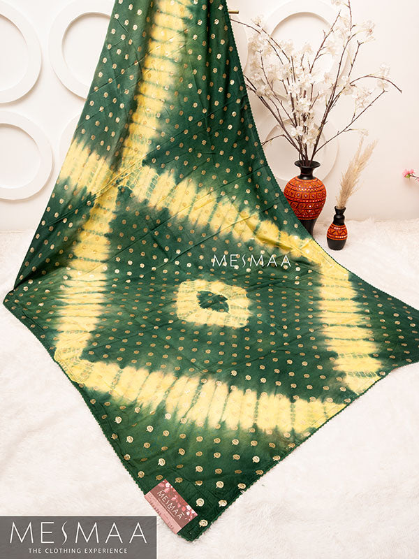 Tie & Dye Dola silk sarees