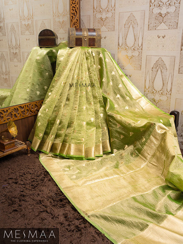 Semi Tissue saree