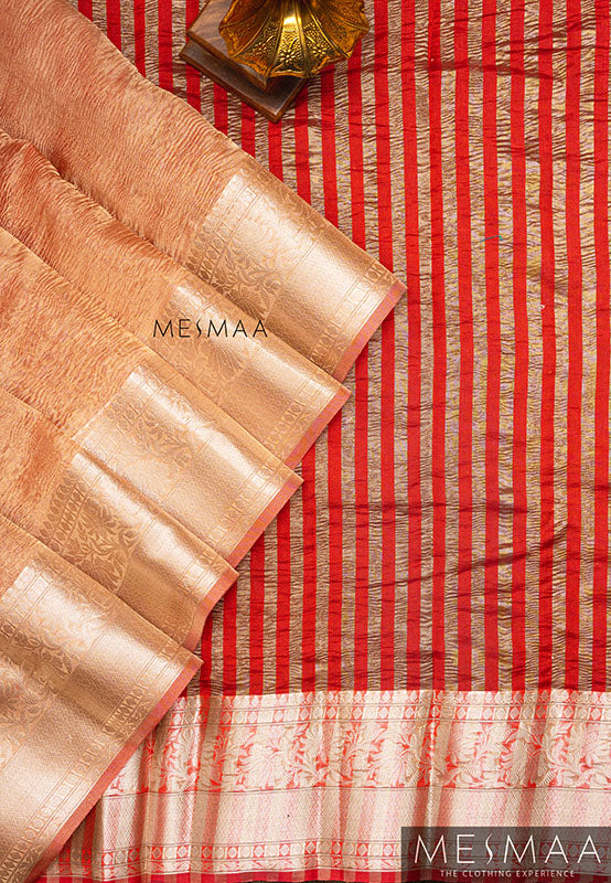 Semi Tissue saree