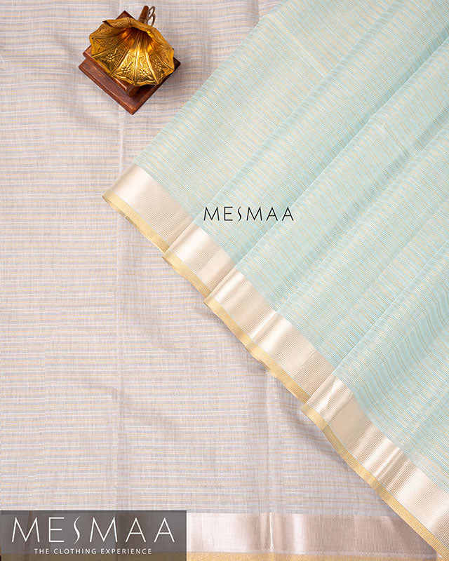 SEMI TISSUE BANARASI SAREE
