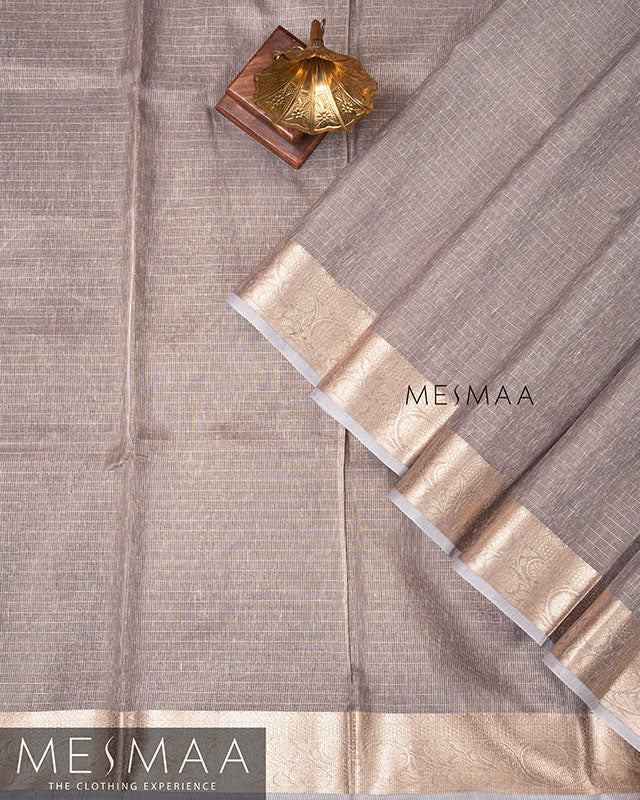 SEMI TISSUE SAREE