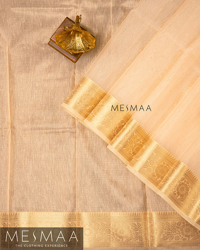 SEMI TISSUE BANARASI SAREE