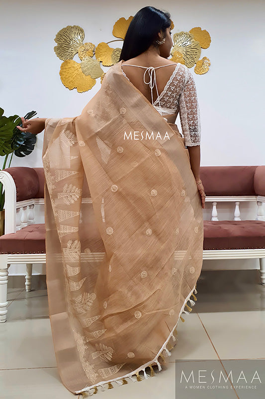 Pure cotton embroidered