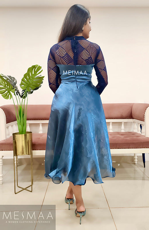 Prussian blue dress Mesmaa Prussian blue dress Mesmaa