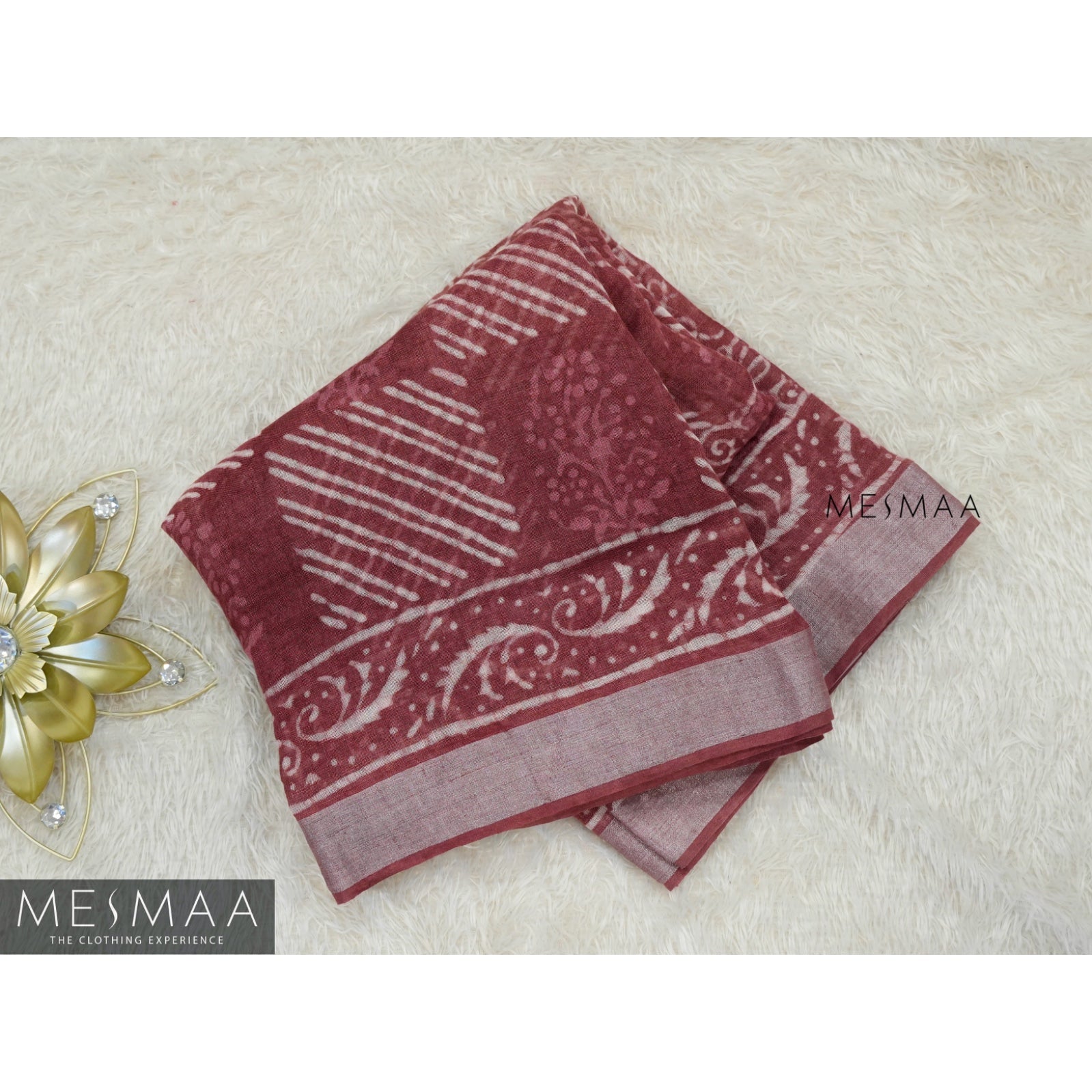 Linen sarees
