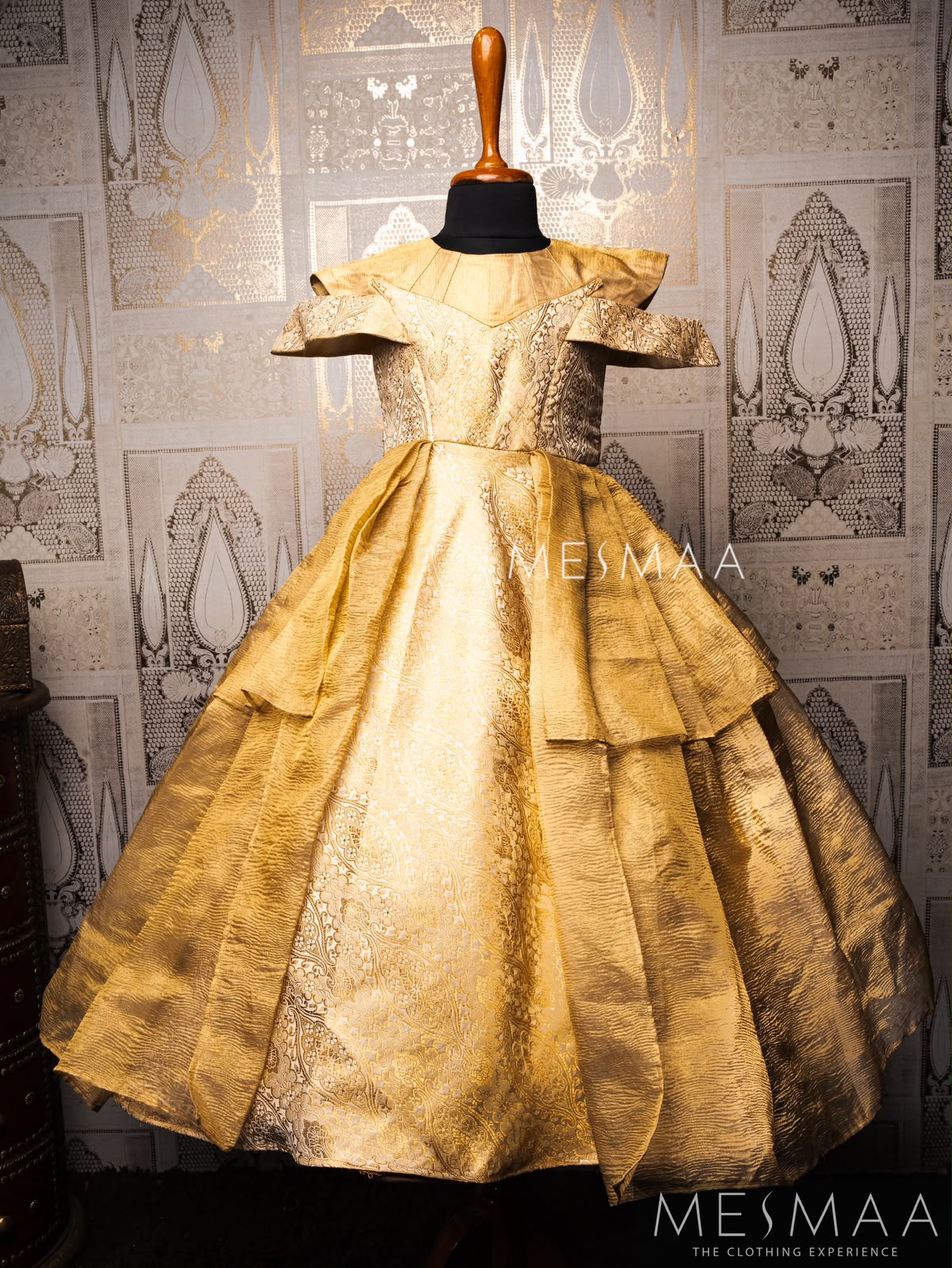 THE GOLDEN EMPRESS KIDS GOWN