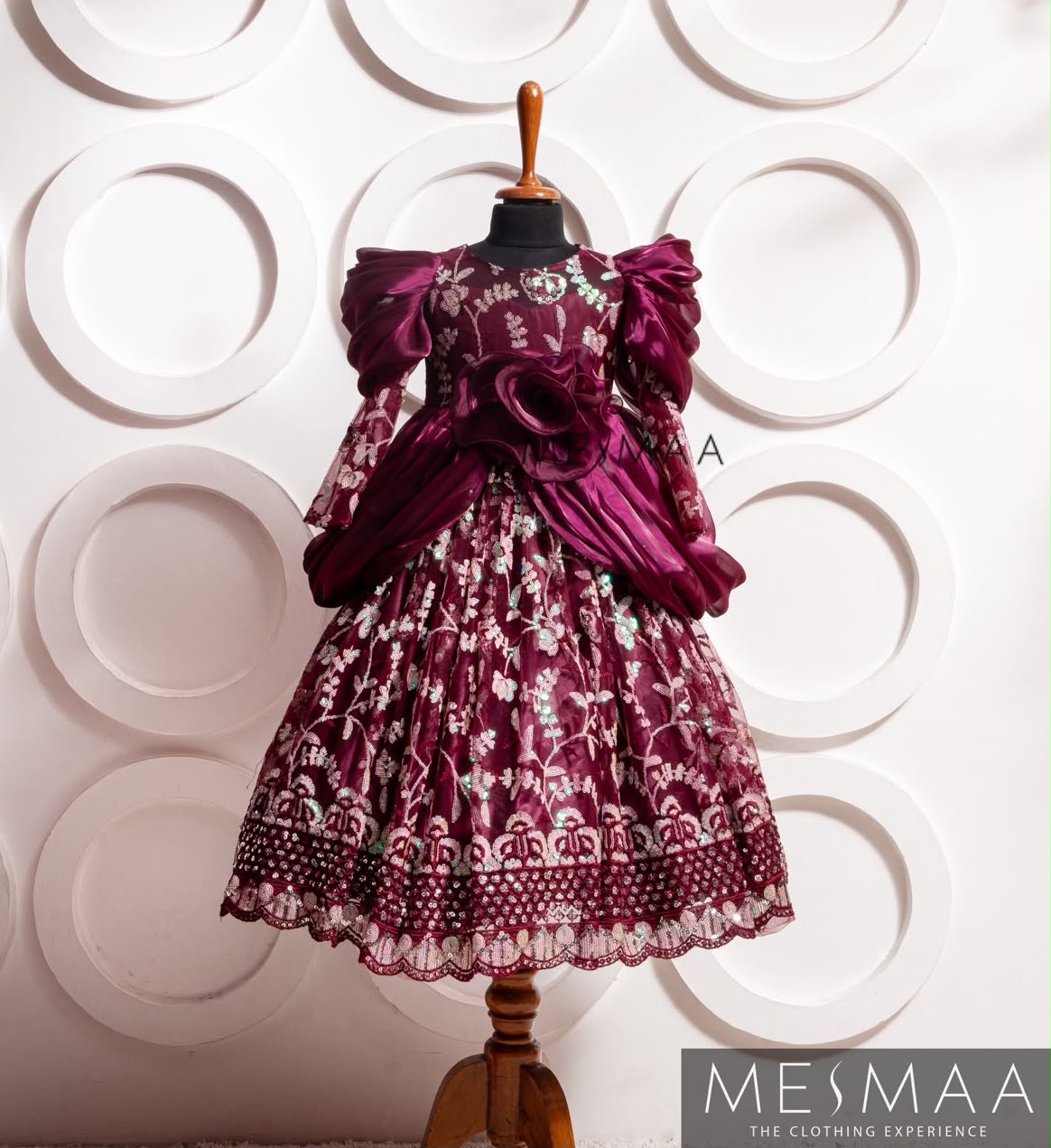 Plum Royale kids gown.