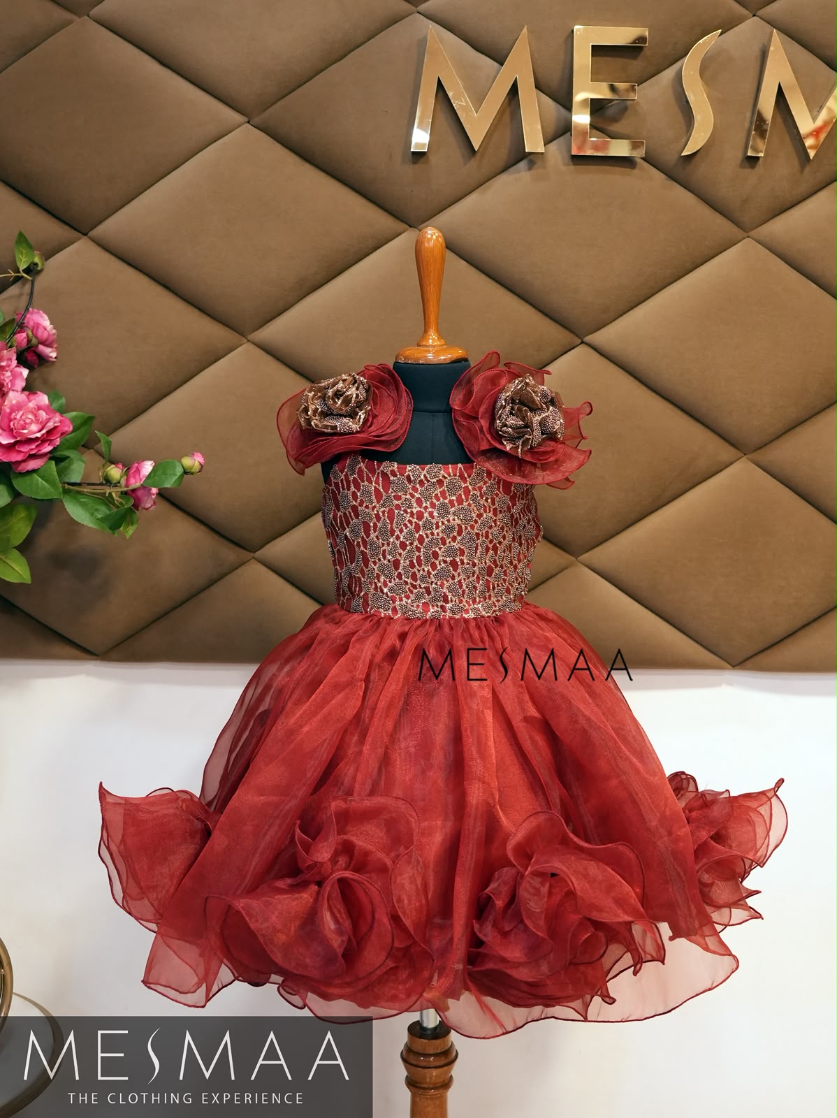 Rosewood Blossom kids gown.